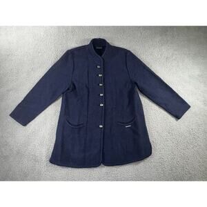 Vintage Geiger Collection Wool Coat Women 38 Austria Tyrol Boiled